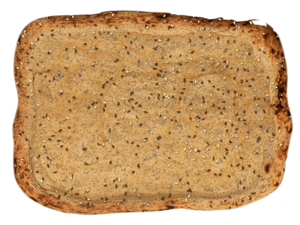 Base pizza Pala romana 9 cereali Crost cotta a legna