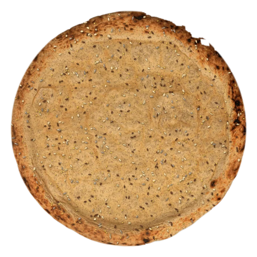 Base pizza Tonda 9 cereali Crost cotta a legna